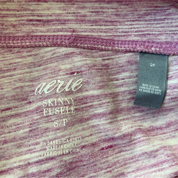 Aerie Pink Leggings Yoga Pants - Size Small - Picture 3 of 5